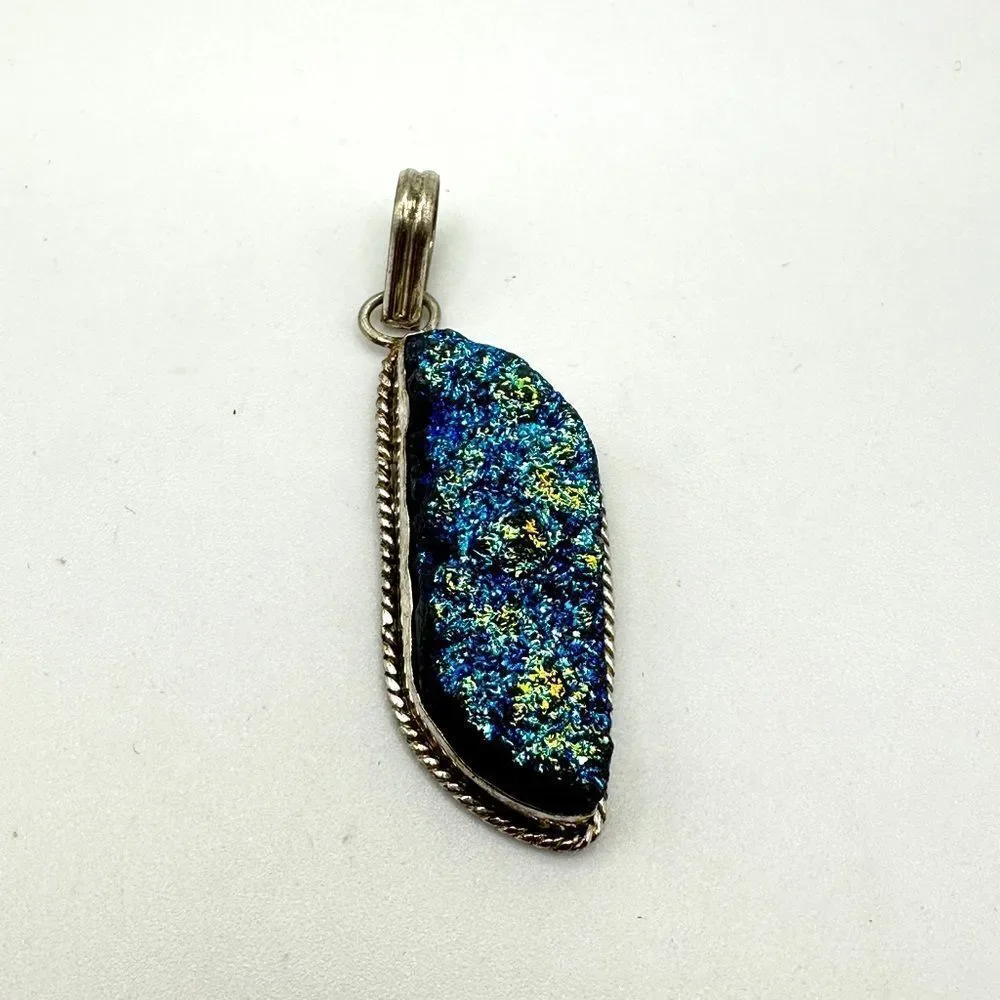 Sterling silver plated, 2.25